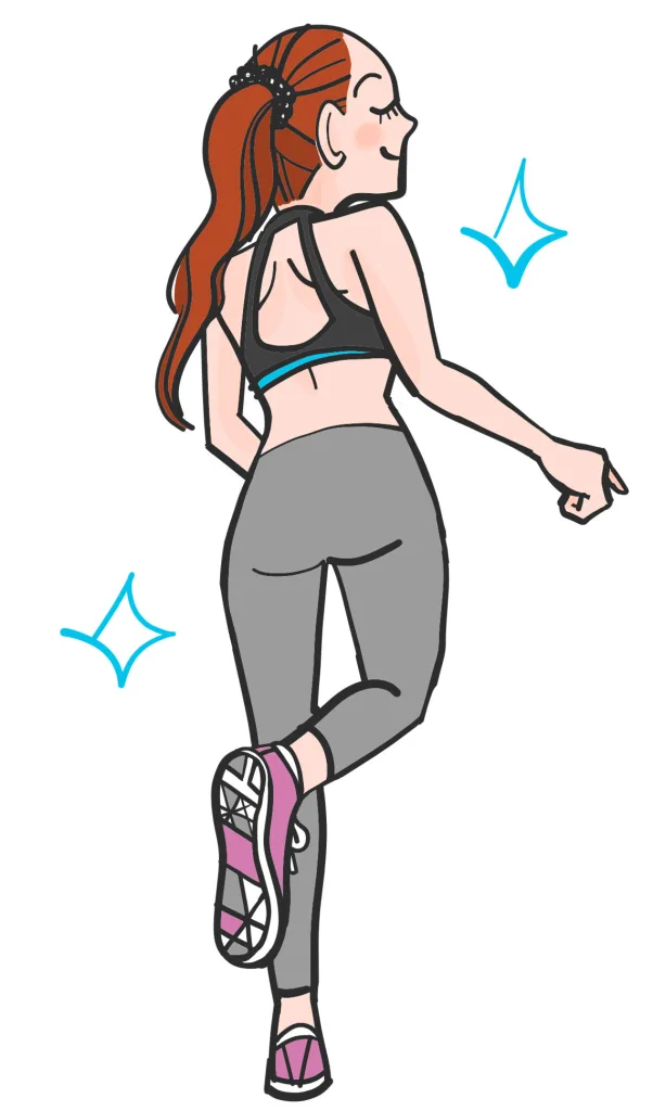 ダイエットが成功した女性