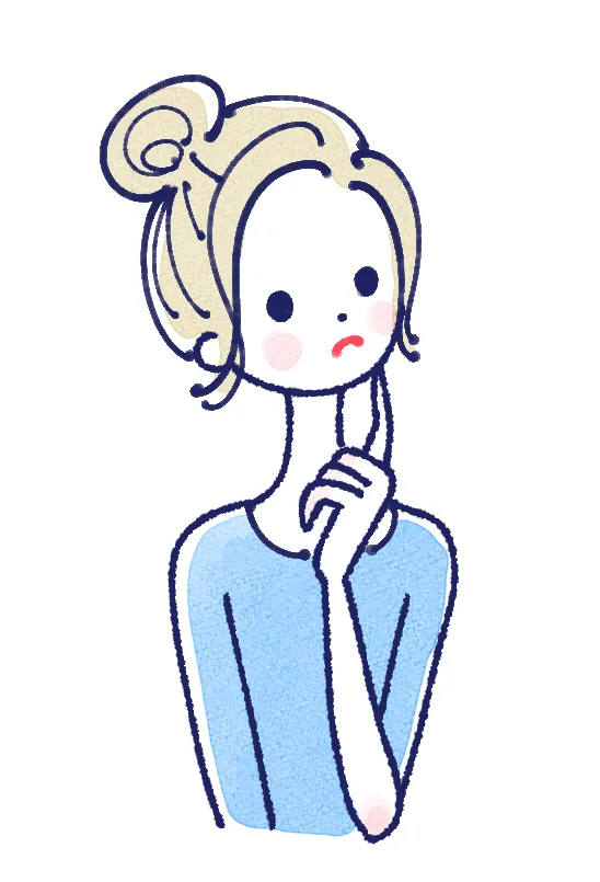 悩んでいる女性