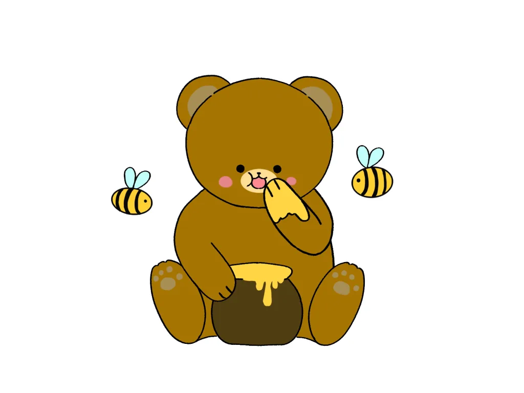 はちみつ食べる