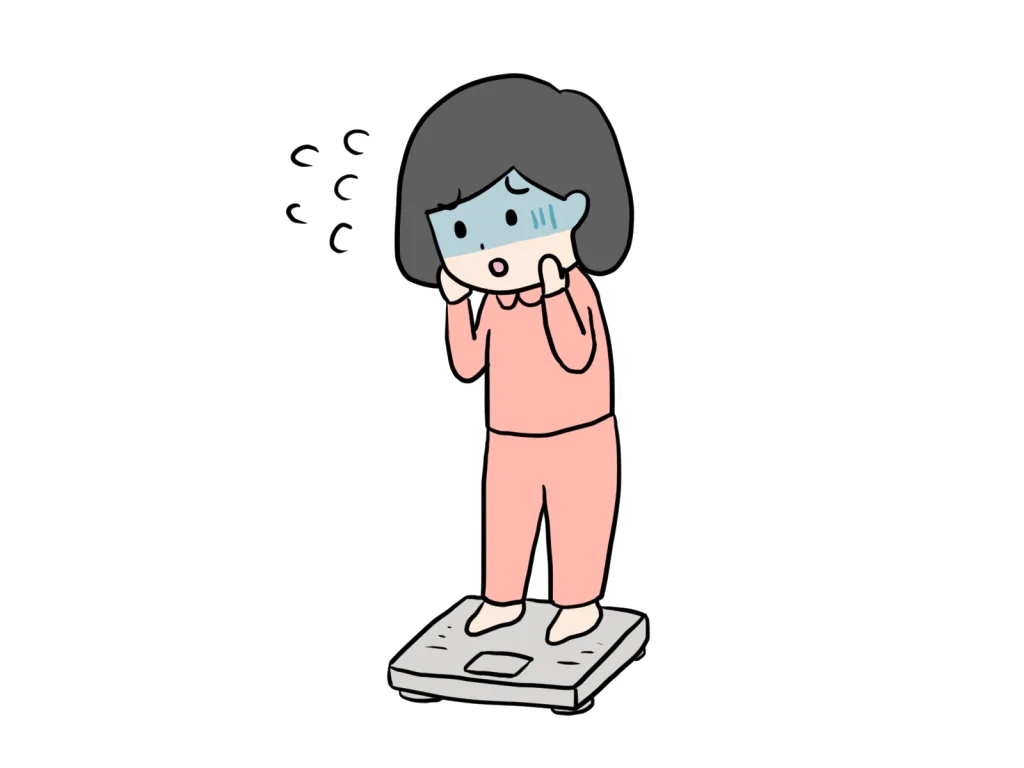 22476977 | 神楽坂のパーソナルジム|QUALITAS神楽坂店 体重計に乗る女性