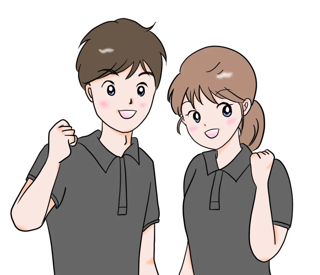 男女トレーナー