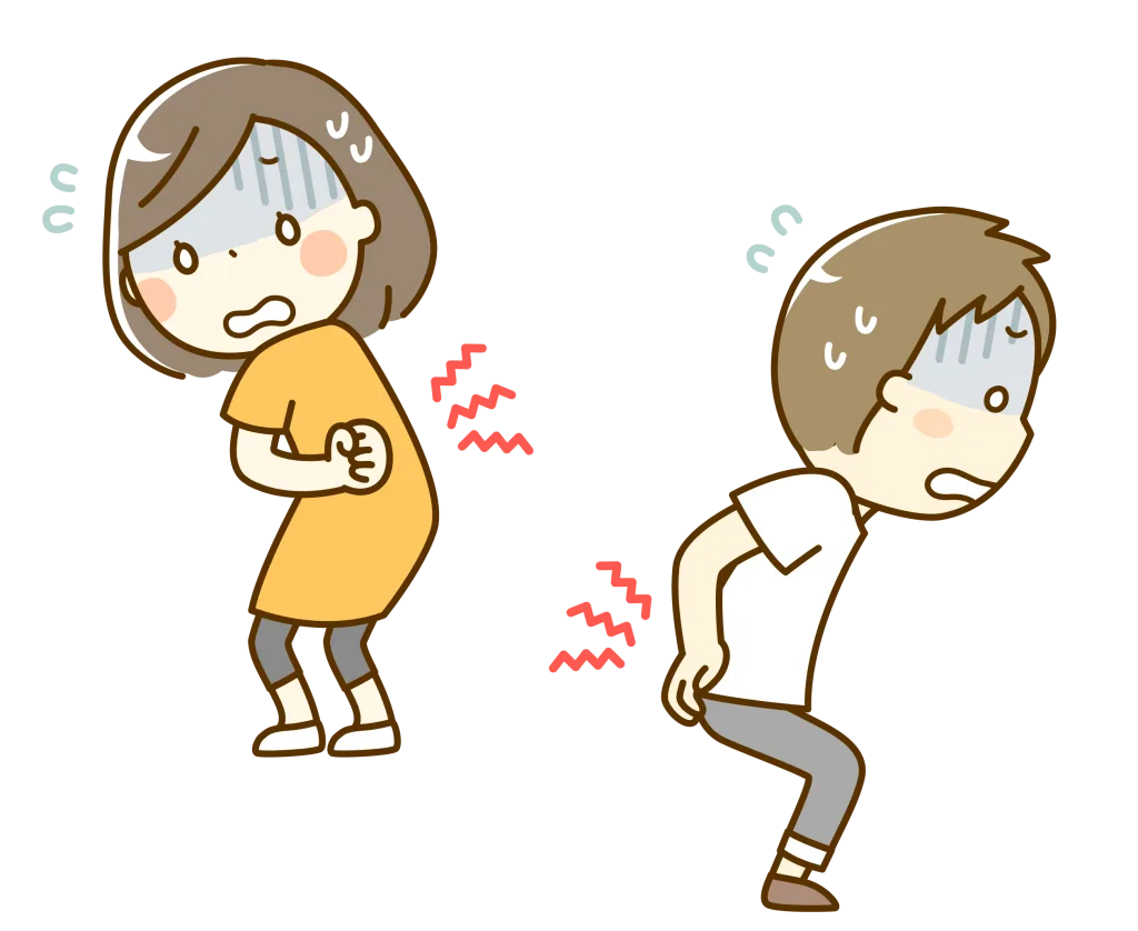 22638116 | 神楽坂のパーソナルジム|QUALITAS神楽坂店 腰を痛めている男女