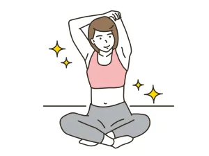 引き締まった身体の女性