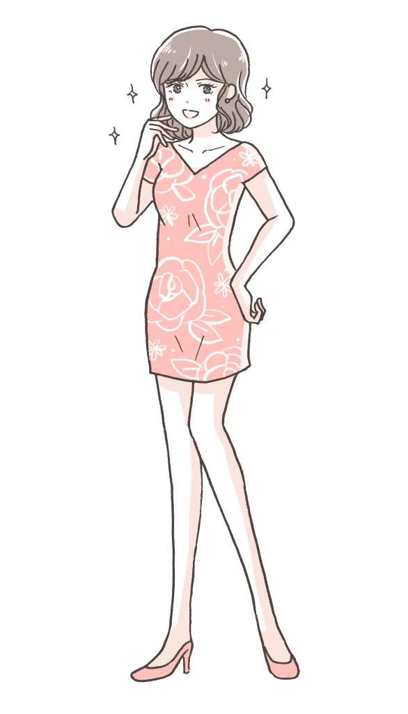 スタイル良い女性