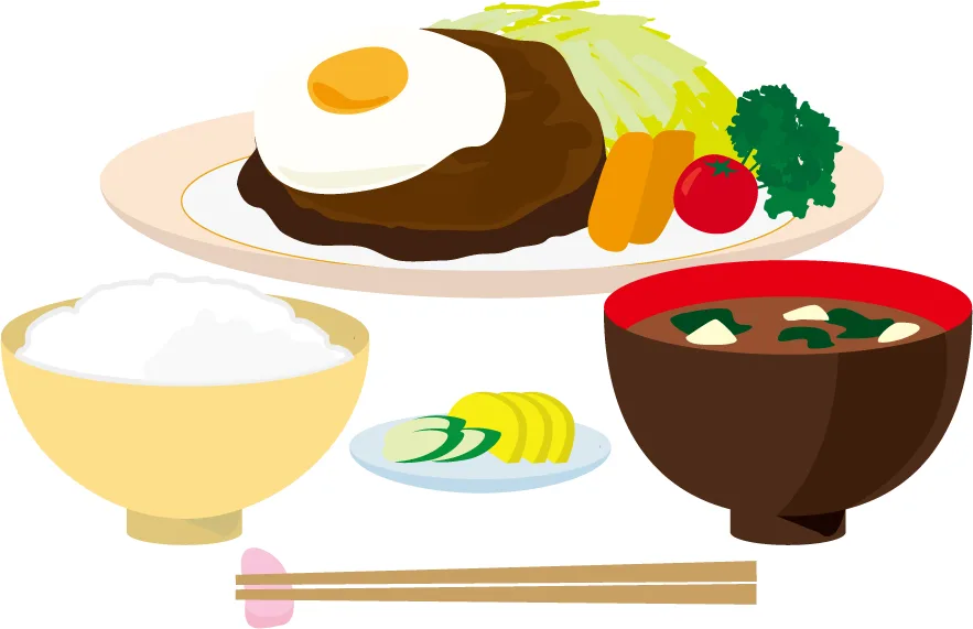 ハンバーグ定食