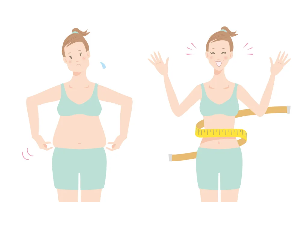 ダイエットする女性