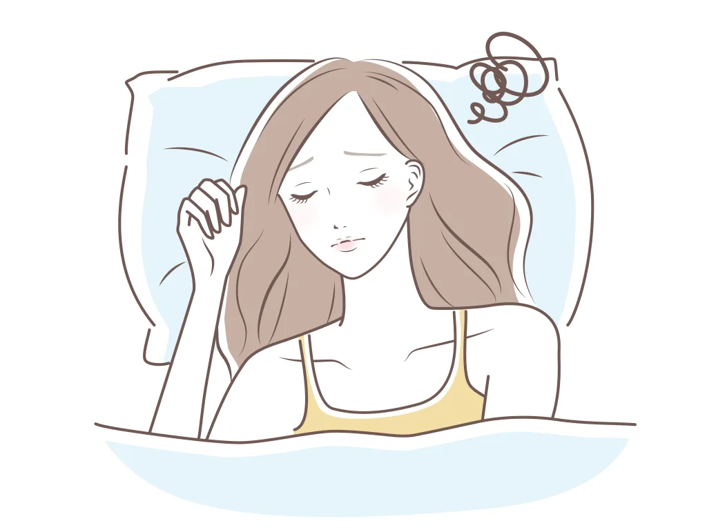 2546808 | 神楽坂のパーソナルジム|QUALITAS神楽坂店 寝つきが悪い女性