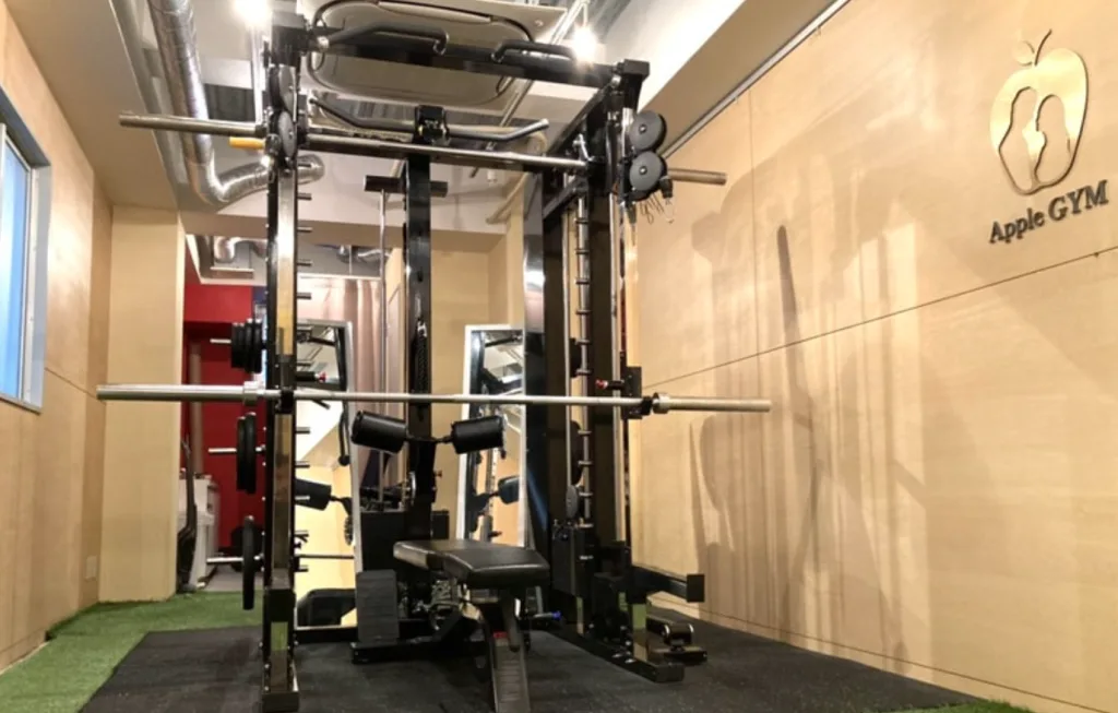 アップルジムの店内