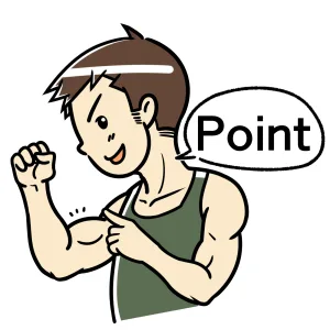 コツを説明する男性