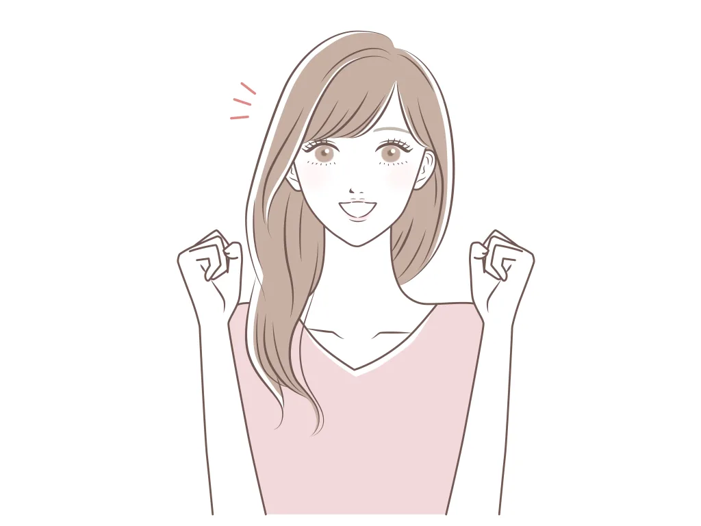 2584057 | 神楽坂のパーソナルジム|QUALITAS神楽坂店 ガッツポーズする女性