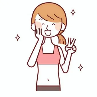 ダイエット成功した女性