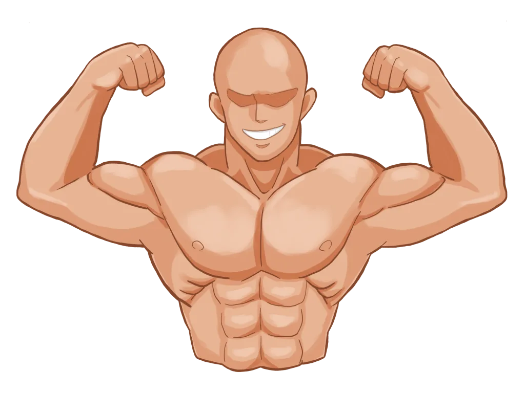 筋肉 ムキムキ 男性
